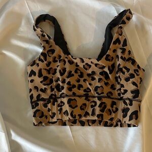 Leopard Print IVL Sports Bra
